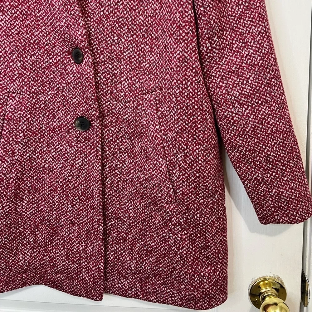 Old navy Oversized Soft-Brushed Button-Front Coat for Women size M